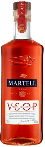 MARTELL - VSOP aged in red barrels (70% alc/vol)