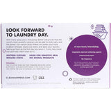DRYER SHEETS FABRIC SOFTENING, Scent-Free, 80 sheets - Eco Friendly Cleaning Products