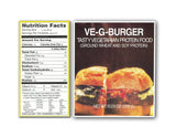 VE-G-BURGER - Vegetarian Meat -  375g