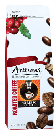 Artisans ESPRESSO ROAST 500 grams Beans/Ground