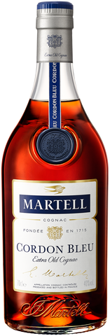 MARTELL - cordon blue extra old cognac (40% alc/vol)