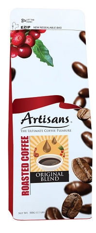 Artisans ORIGINAL BLEND 500 grams (Beans/Ground)