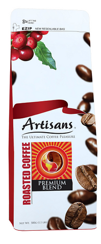 Artisans PREMIUM BLEND 500 grams (Beans/Ground)