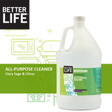 ALL-PURPOSE CLEANER CONCENTRATE, Clary Sage & Citrus, 3.78L/1 Gal - Eco Friendly Cleaning Products