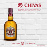 CHIVAS REGAL - aged 12 years blended scotch whisky (40% alc/vol)