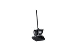 RUBBERMAID - LOBBY PRO UPRIGHT DUST PAN W/COVER, BLACK