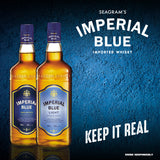 Seagram's IMPERIAL BLUE LIGHT - Imported Blended Whisky 1L (25% alc/vol)