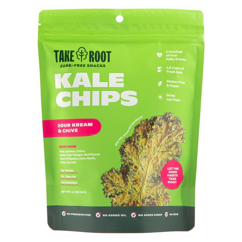 Kale Chips 35g -- Sour Kream & Chive