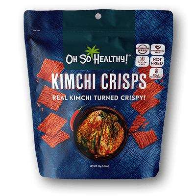 Oh So Healthy! Crisps - KIMCHI (24 packs/case) 50g