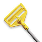 RUBBERMAID - YELLOW PLASTIC HEAD 60L SIDEGATE WET MOP HANDLE, L ARGE