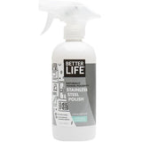 STAINLESS STEEL POLISH STREAK FREE, Lavender & Chamomile, 16oz/ 473ml - Eco Friendly Cleaning Products