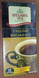 Steuarts English Breakfast 25s