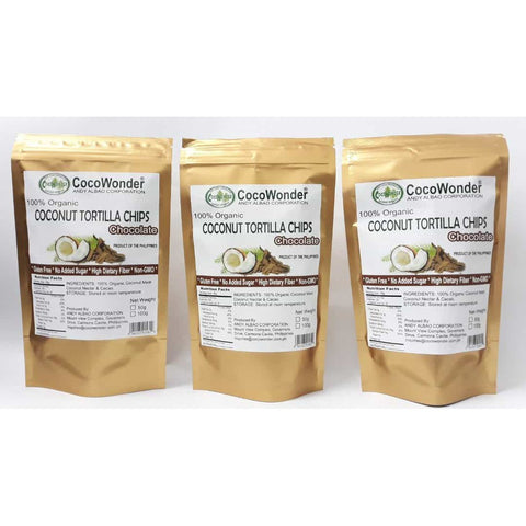 Coconut Tortilla Chips Chocolate