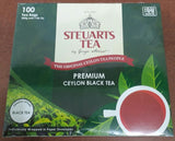 Steuarts Premium Ceylon Black Tea 100 tea bags