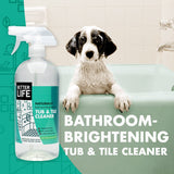 TUB & TILE CLEANER, Tea Tree & Eucalyptus, 32oz/ 946ml - Eco Friendly Cleaning Products